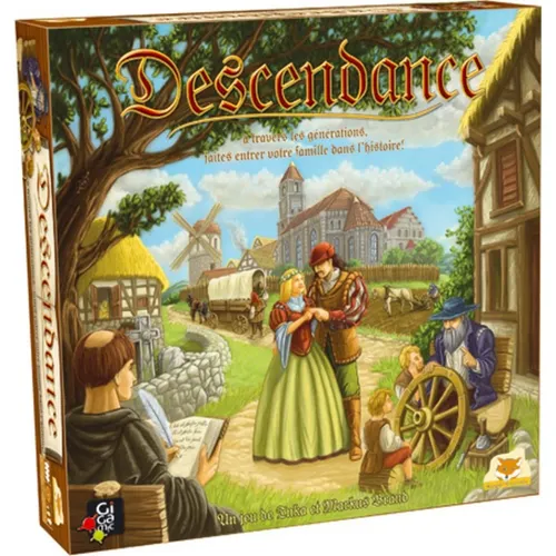 Couverture de Descendance