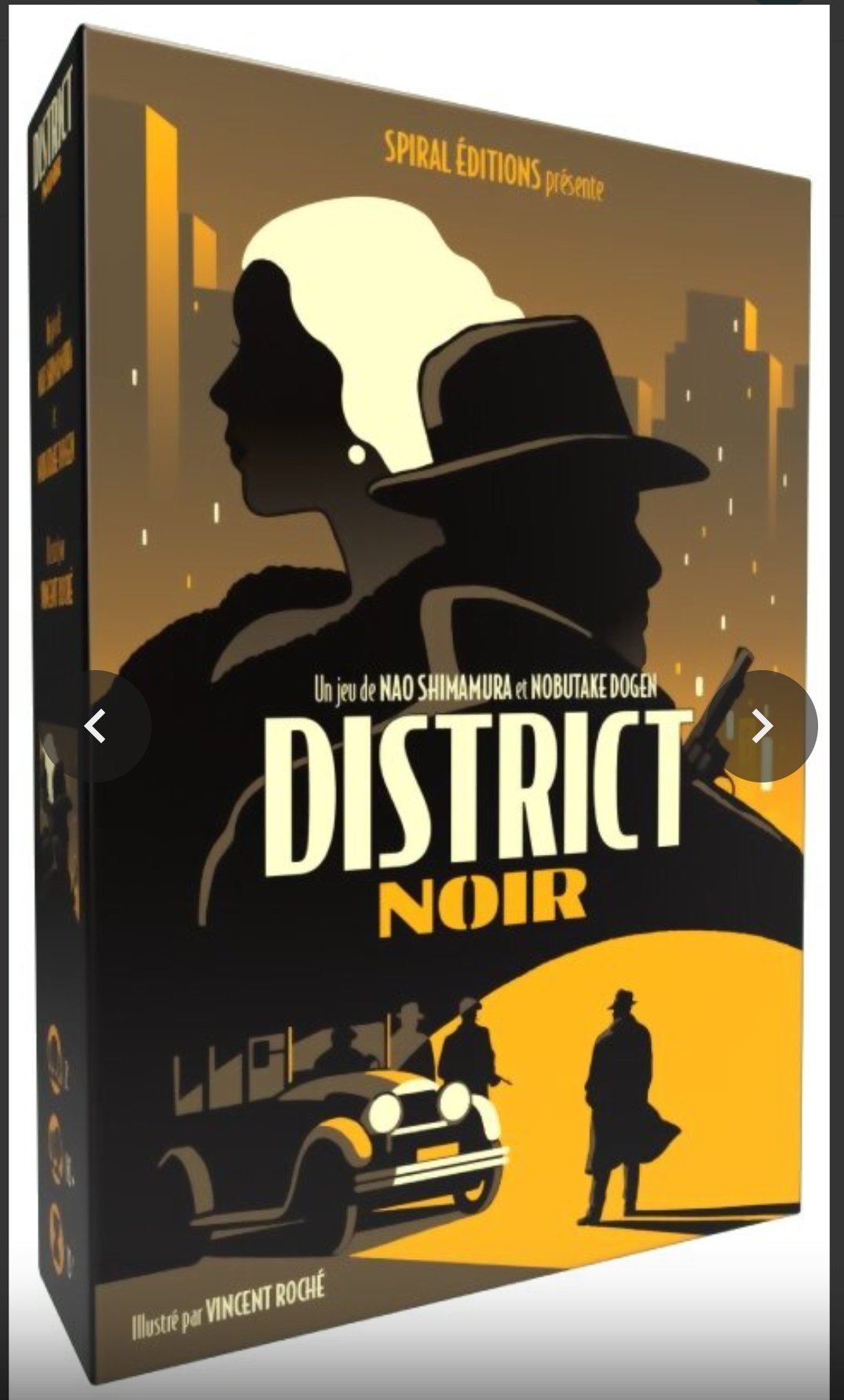 Couverture de District Noir