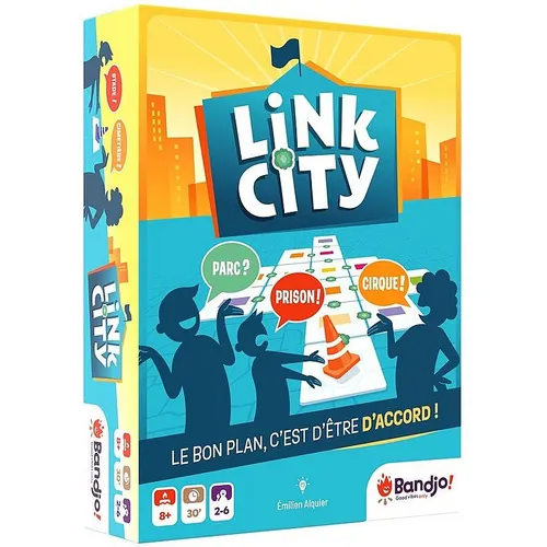 Couverture de Link city